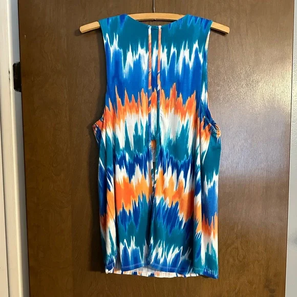 Tart Tie-Dye Split Back Tank Top - Picture 3 of 4